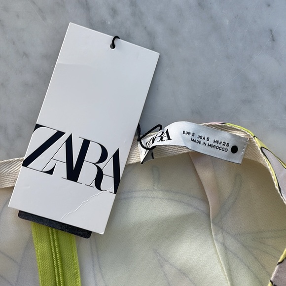 NWT Zara Floral Skirt - Picture 4 of 6